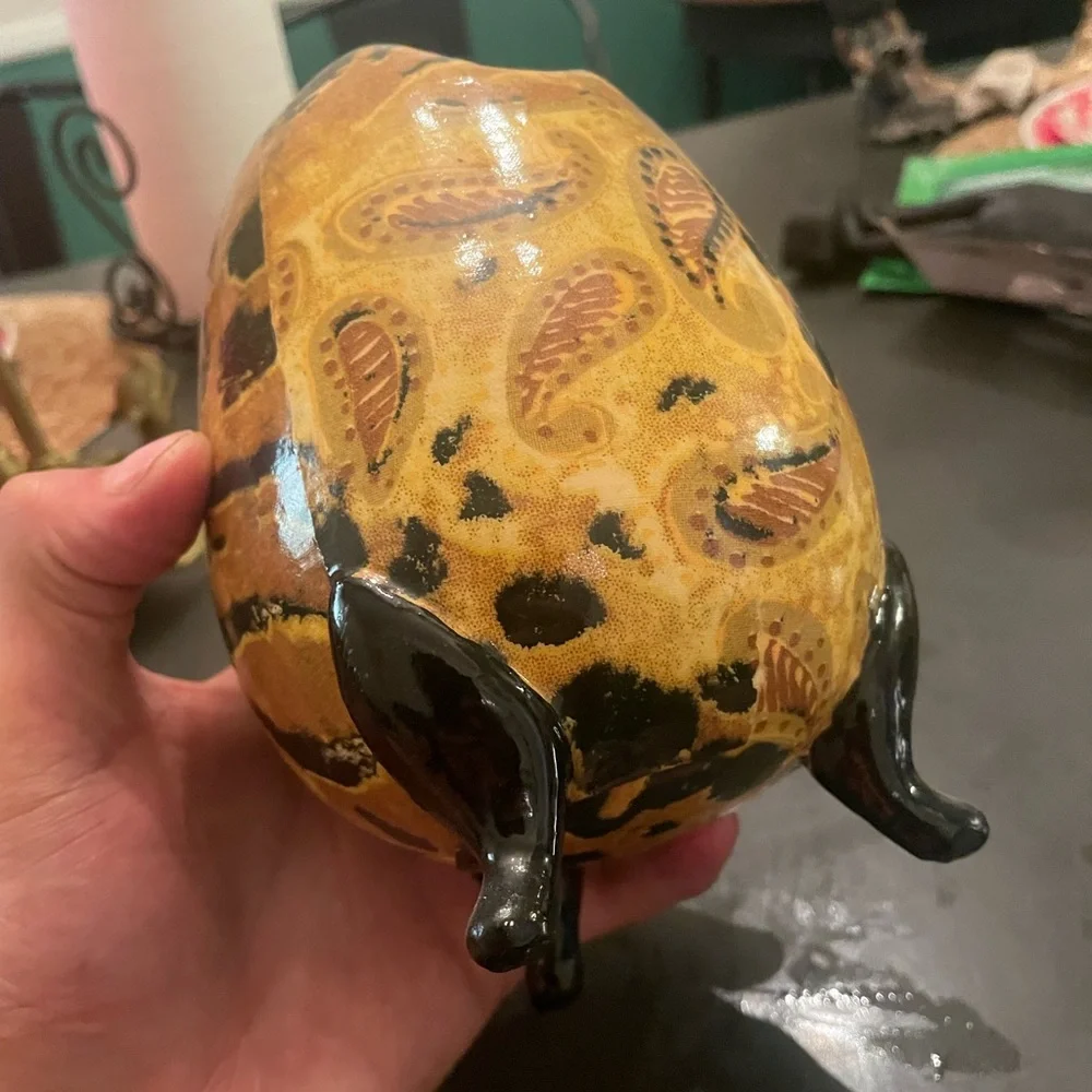 Reptile Habitat Decor - Brown and Black